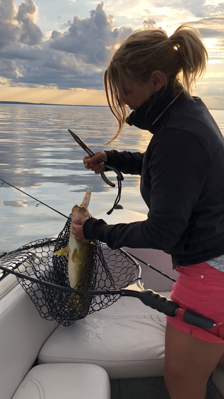 lisa fishing