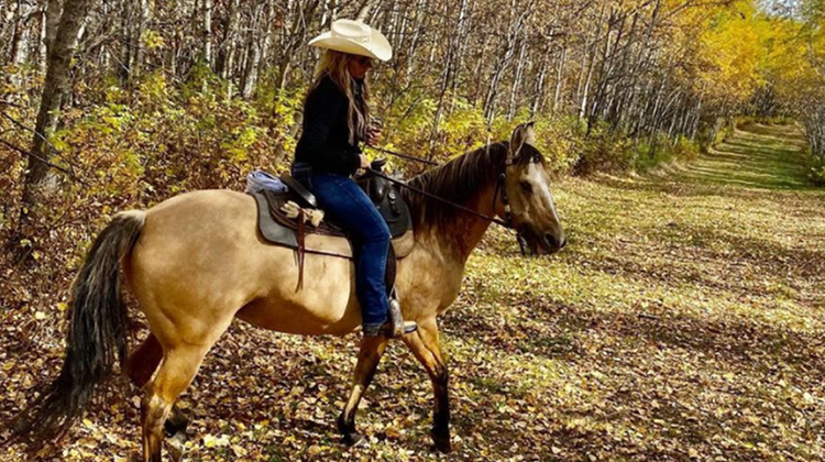 Lisa Horseback Riding